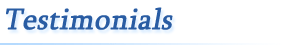 Testimonials
